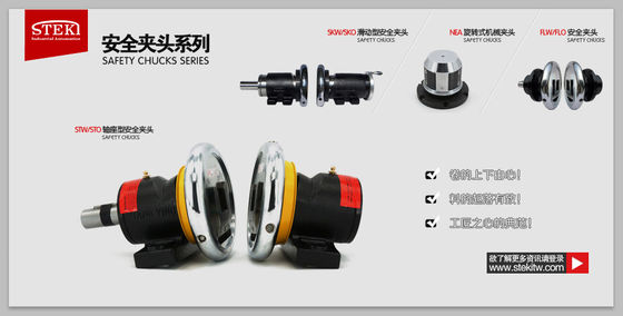 2-Jaw Pneumatic Safety Stirrup Roll Shaft Componentes para Máquinas de Conversão STEKI 2018