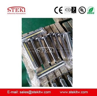 Revestido com óxido preto STEKI 2024 3&quot; Tipo deslizante Arcos de ar Corpo de alumínio 30 mm Finalidades quadradas L1 1600 mm L3 1920