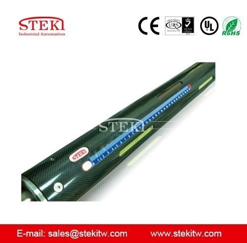 Revestido com óxido preto STEKI 2024 3&quot; Tipo deslizante Arcos de ar Corpo de alumínio 30 mm Finalidades quadradas L1 1600 mm L3 1920